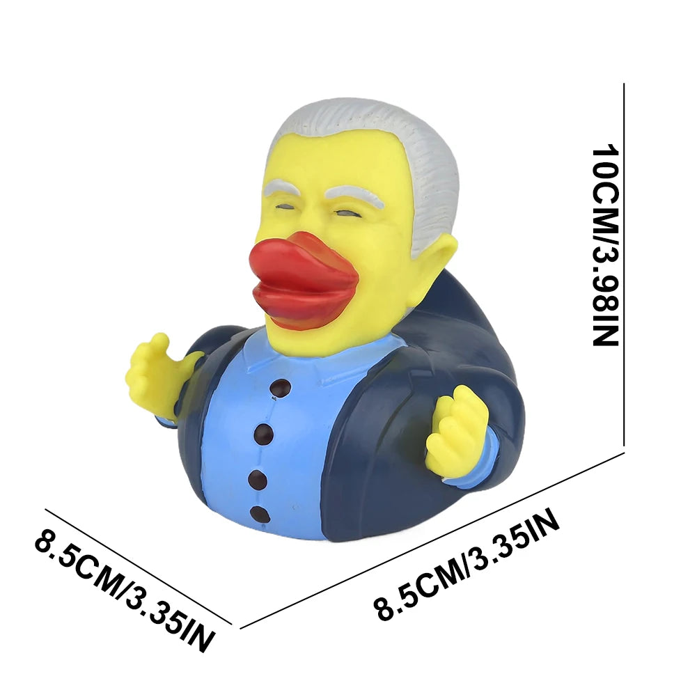 Trump Rubber Duck Bath Toy Novelty Shower Water Floating US President Baby Water Toy for Kids Gift Birthdays Showers Bath Time