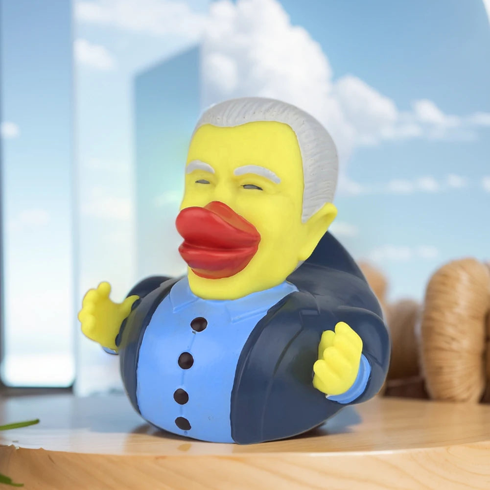 Trump Rubber Duck Bath Toy Novelty Shower Water Floating US President Baby Water Toy for Kids Gift Birthdays Showers Bath Time