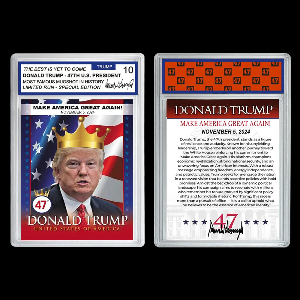 Donald Trump USA GRADED Trading Cards