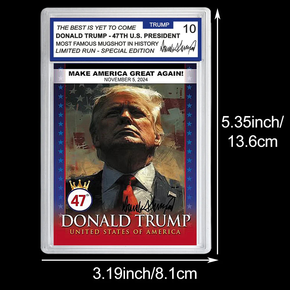 Donald Trump USA GRADED Trading Cards