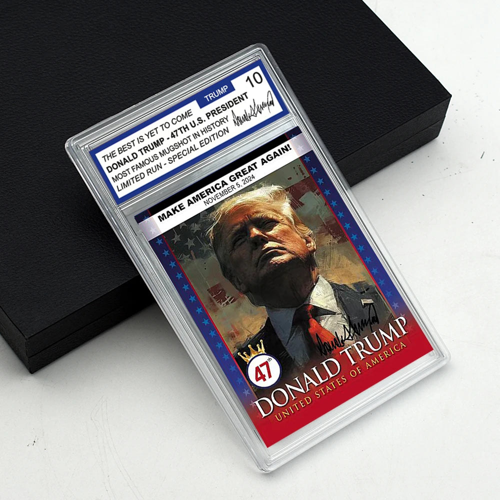 Donald Trump USA GRADED Trading Cards