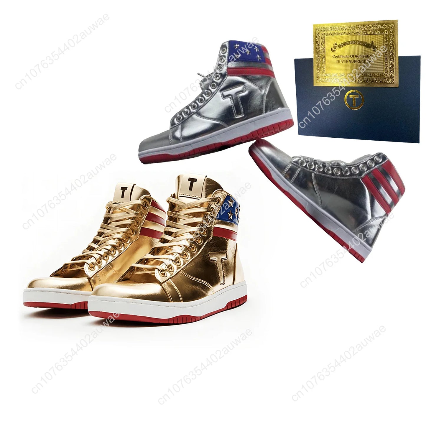 Trump MAGA Patriot Leather Boots