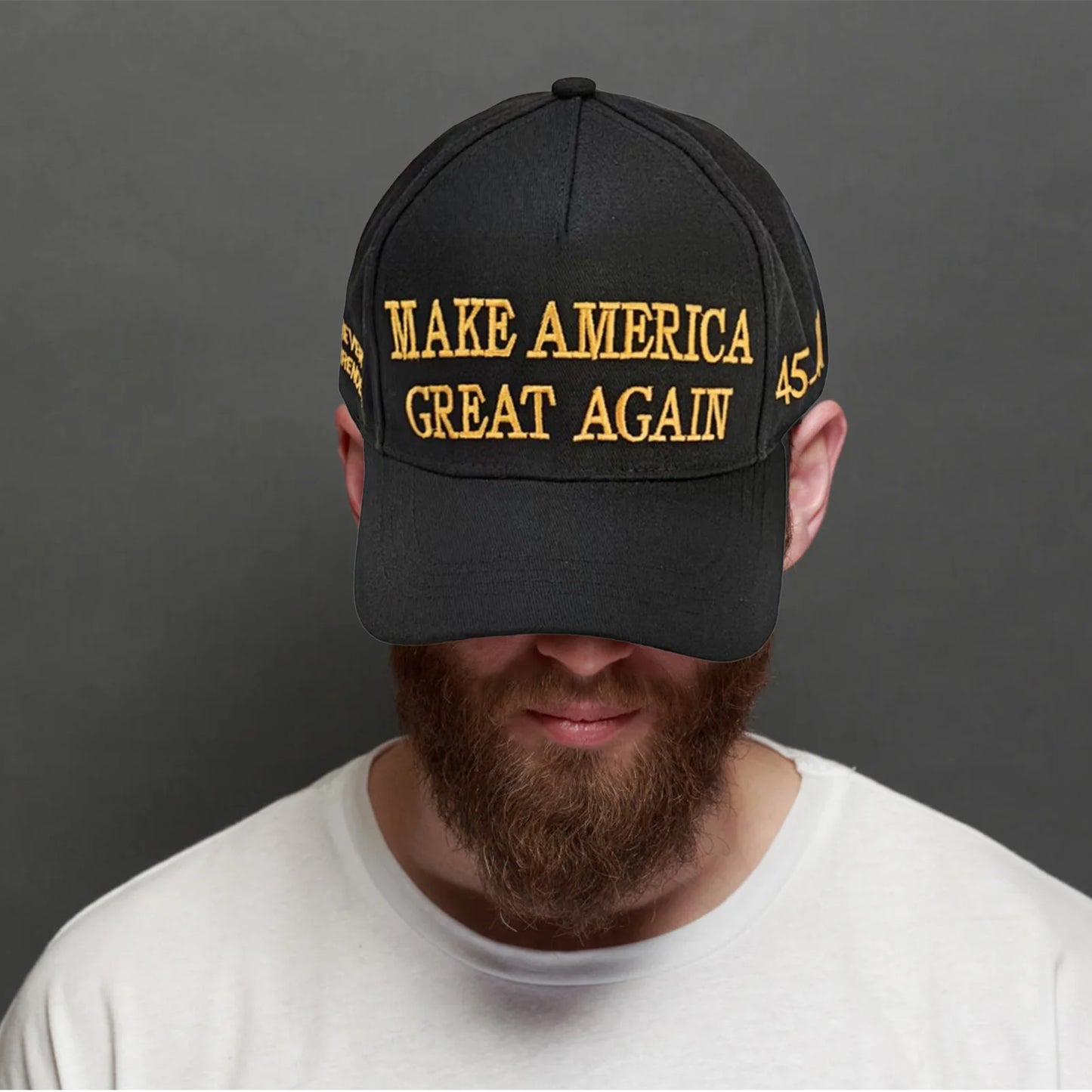 Embroidered MAGA Adjustable Snapback Hat