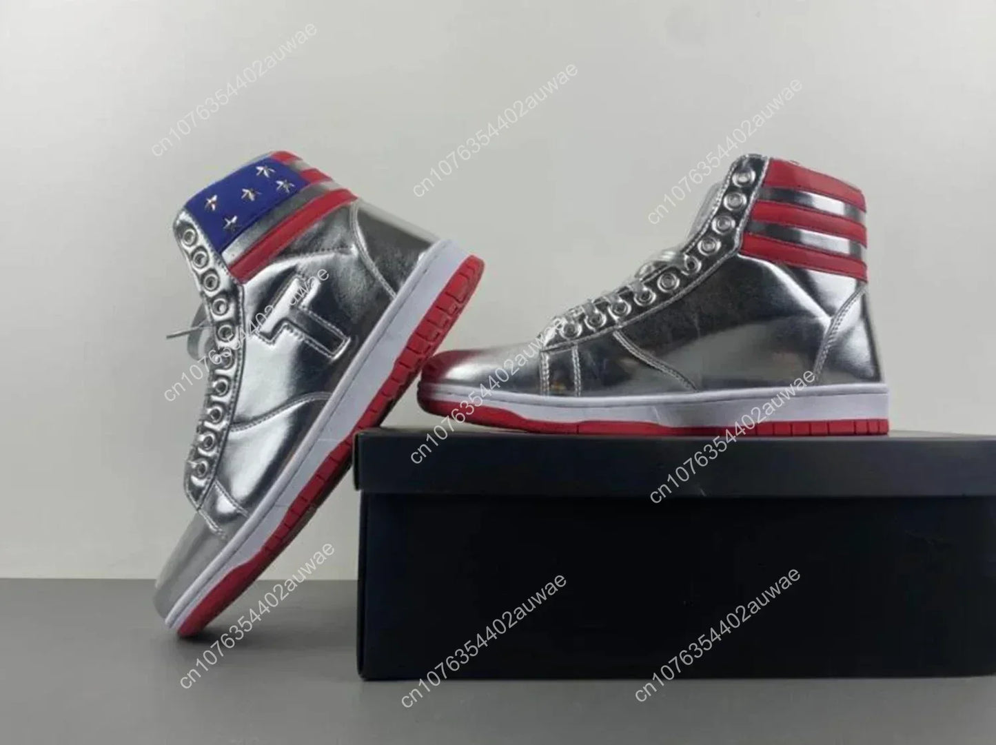 Trump MAGA Patriot Leather Boots
