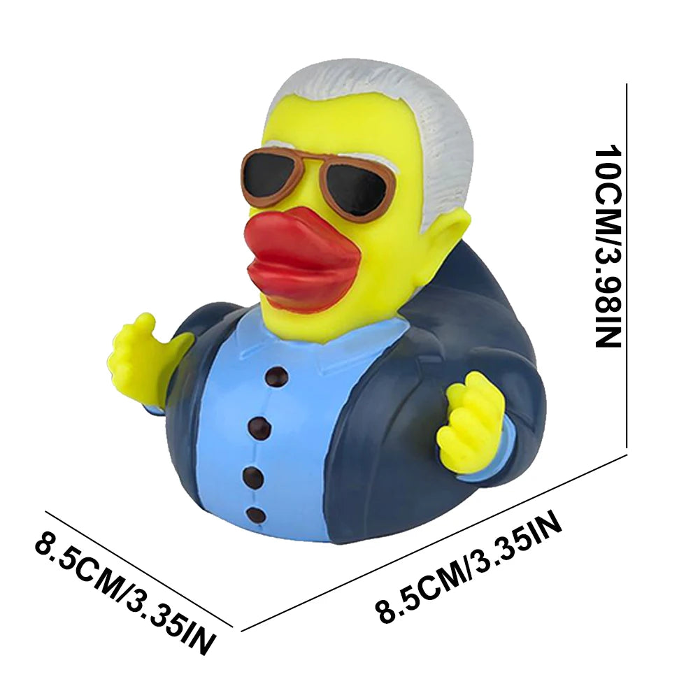 Trump Rubber Duck Bath Toy Novelty Shower Water Floating US President Baby Water Toy for Kids Gift Birthdays Showers Bath Time