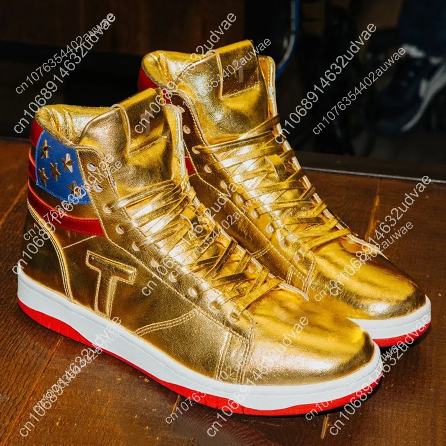 Trump MAGA Patriot Leather Boots