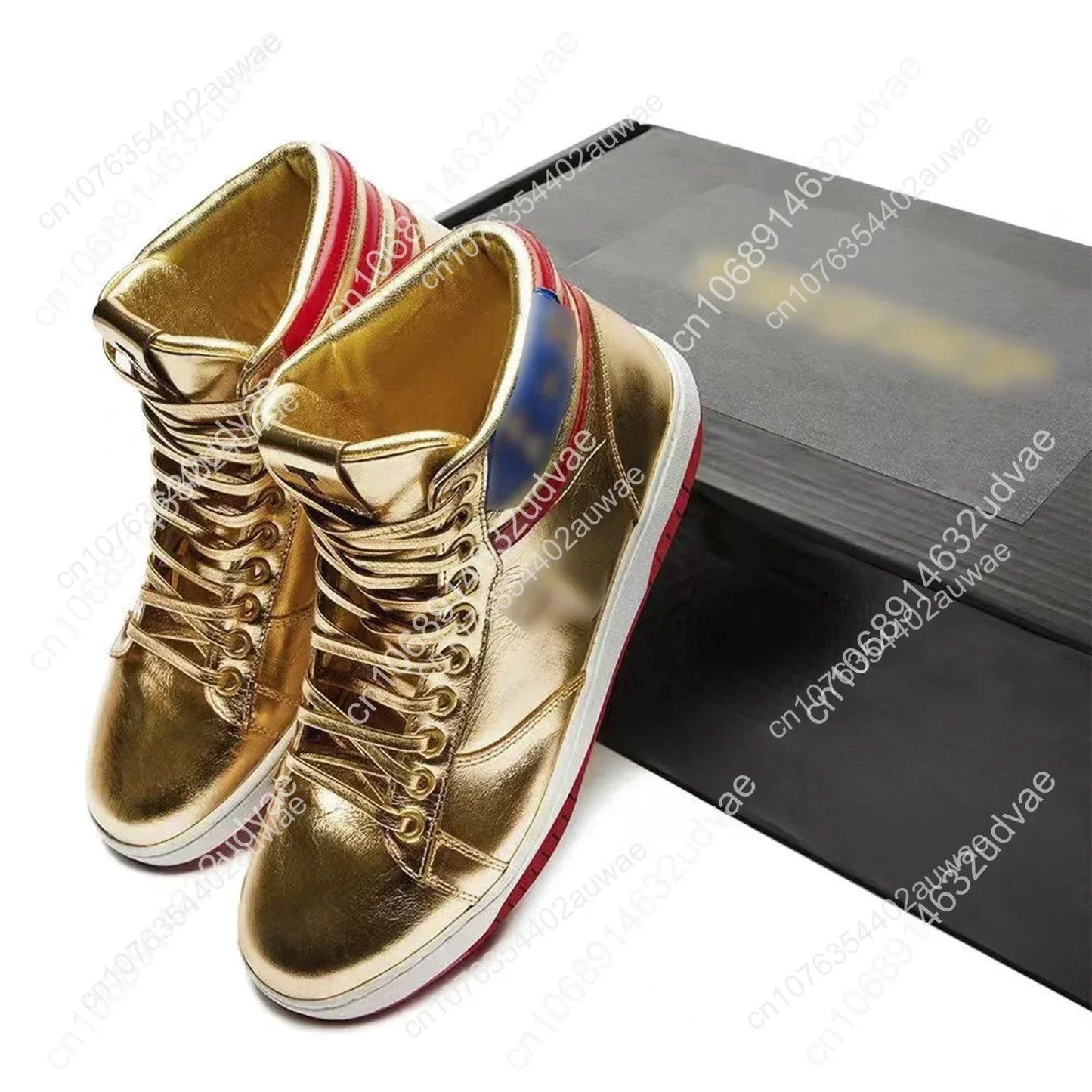 Trump MAGA Patriot Leather Boots