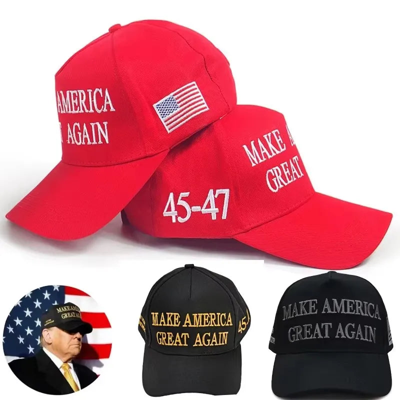 Embroidered MAGA Adjustable Snapback Hat