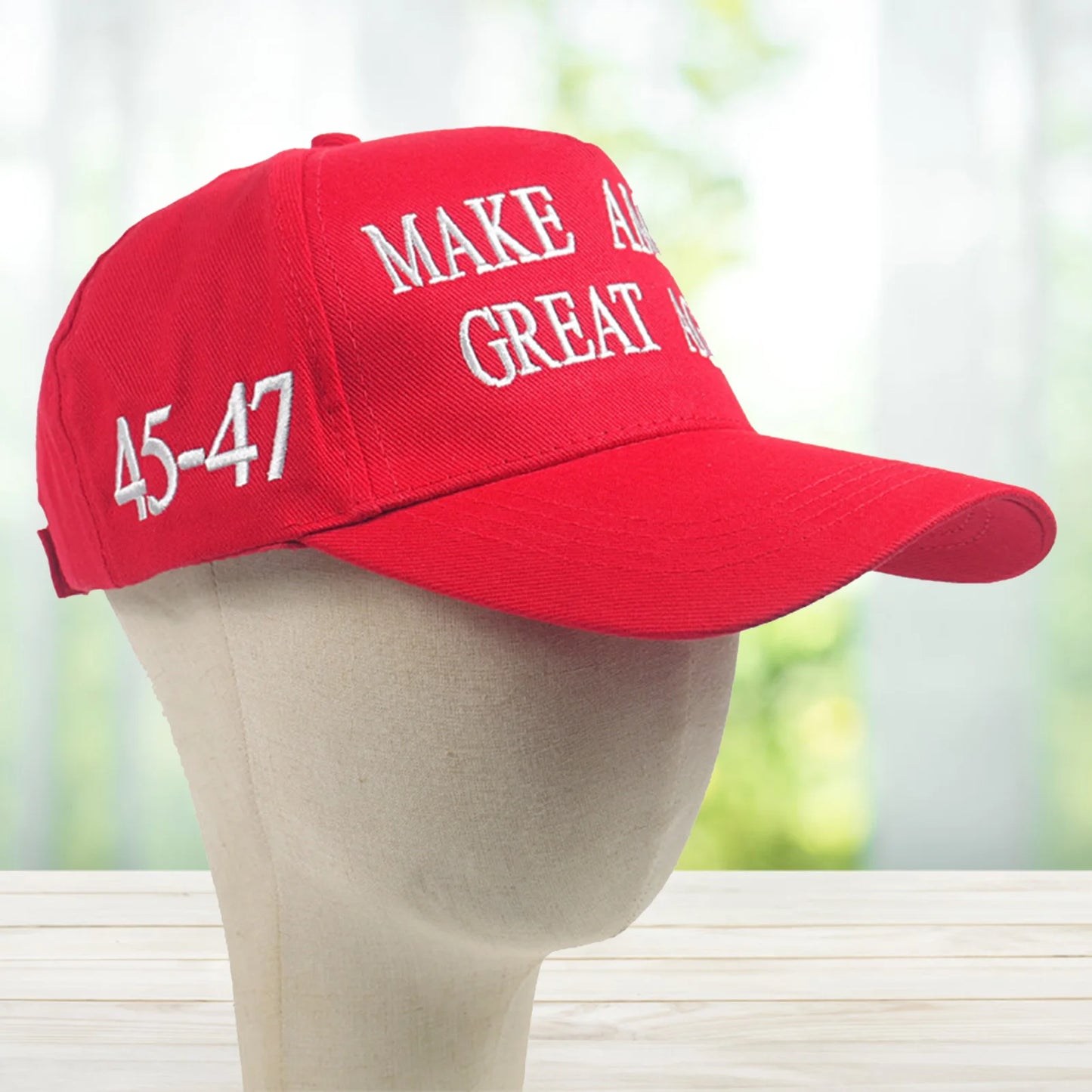 Embroidered MAGA Adjustable Snapback Hat