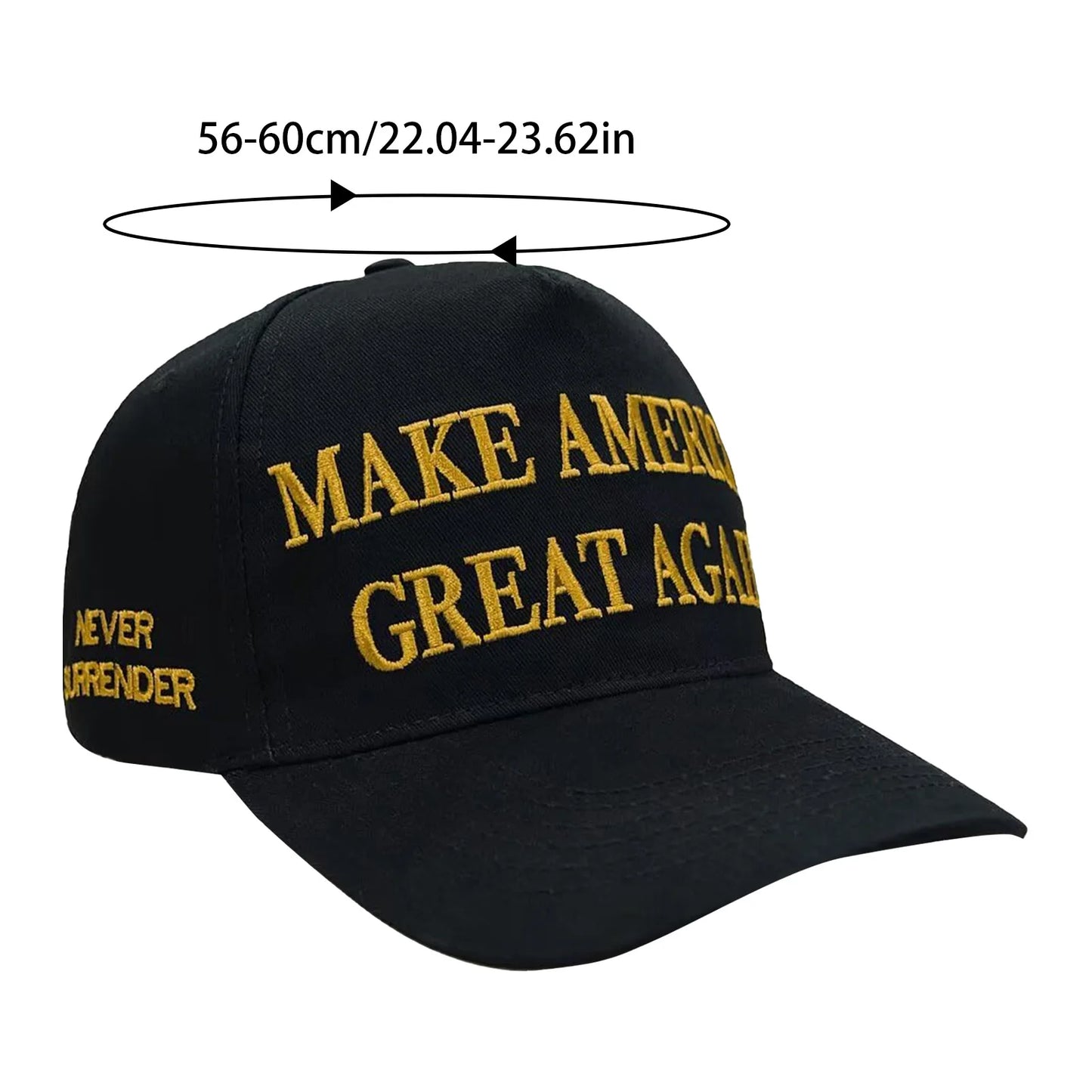 Embroidered MAGA Adjustable Snapback Hat