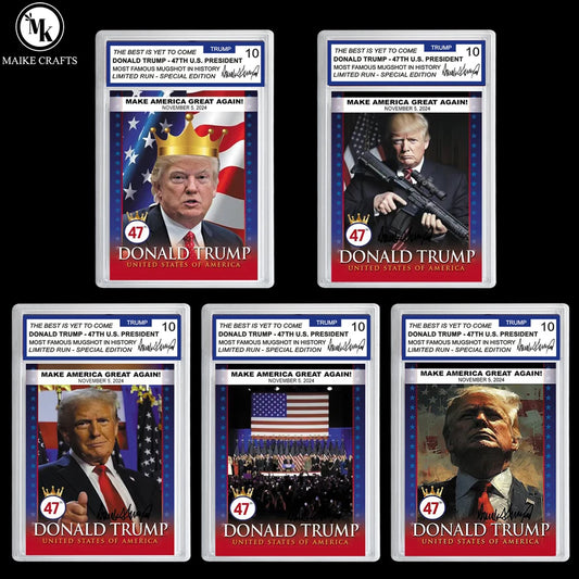 Donald Trump USA GRADED Trading Cards